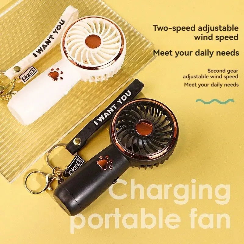 2024 Summer New Cute Mini Fan - The Girly Things