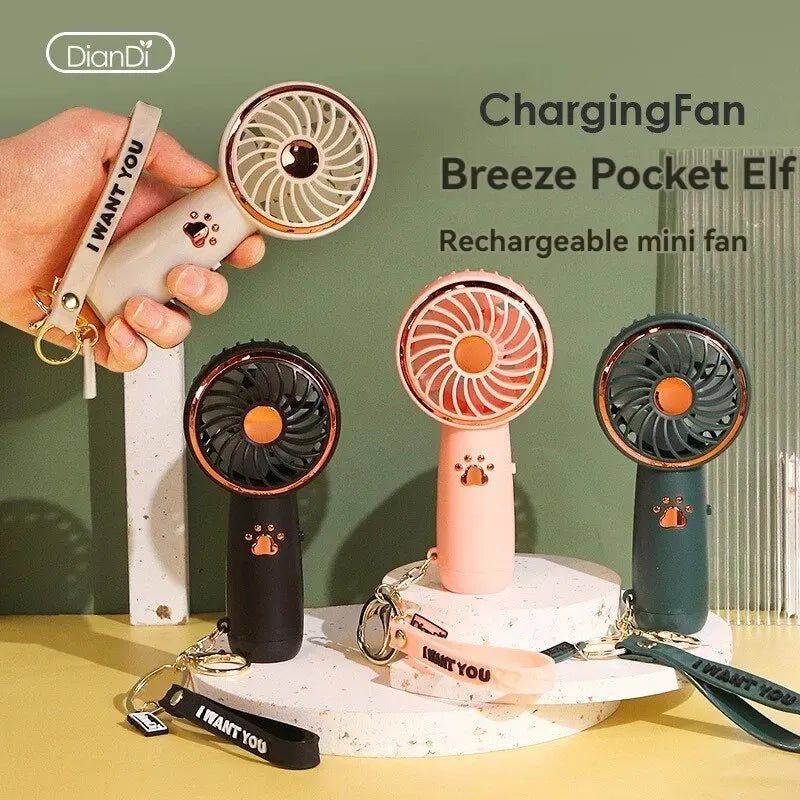 2024 Summer New Cute Mini Fan - The Girly Things