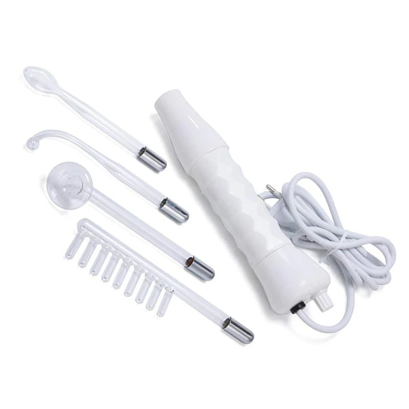 Professional Auto 4 in 1 Electric Therapy Hair Treatment Face Care High Frequency Wand Skin Rejuvenation Machine