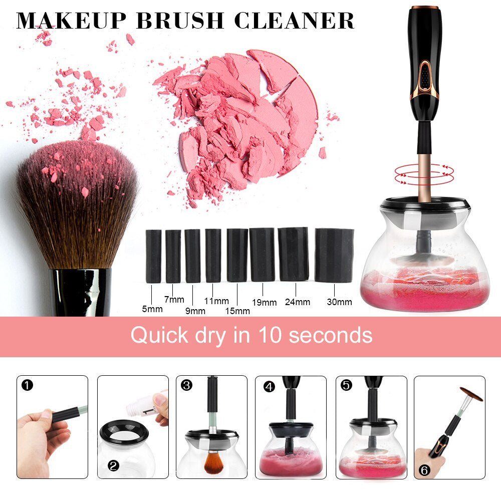 Automatic Makeup Brush Cleaner and Dryer - The Girly Things