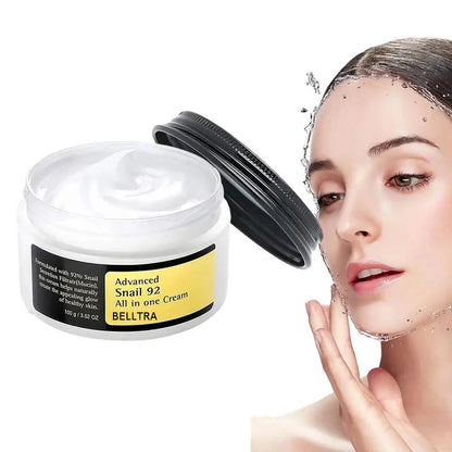 Advanced Snail Mucin 92% Snail Anti-Aging Repair Cream Skin Barrier Improvement Nourishing Cream Korean Skin Care Facial Cream