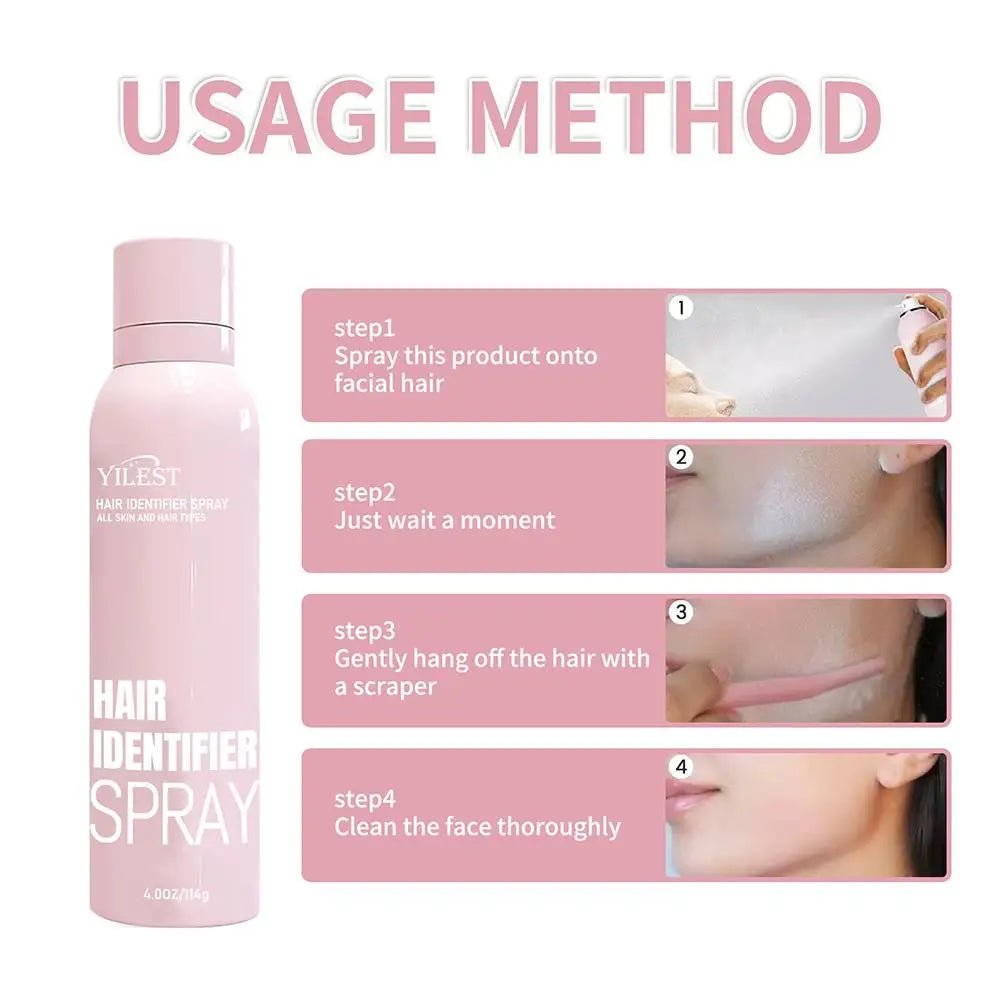 Hair Identifier Spray - Dermaplaning Spray - The Girly Things