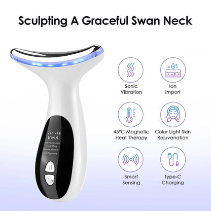 Microcurrent Face Neck Lifting Beauty Device - The Girly Things