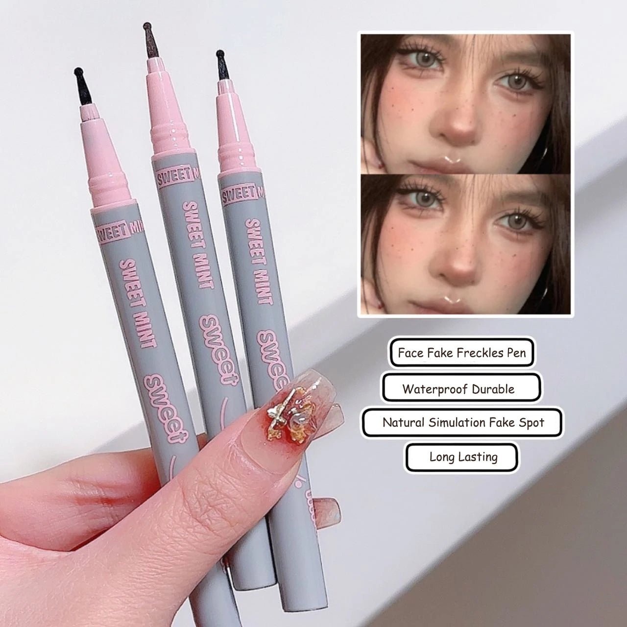 Natural Lifelike Fake Freckle pen - The Girly Things