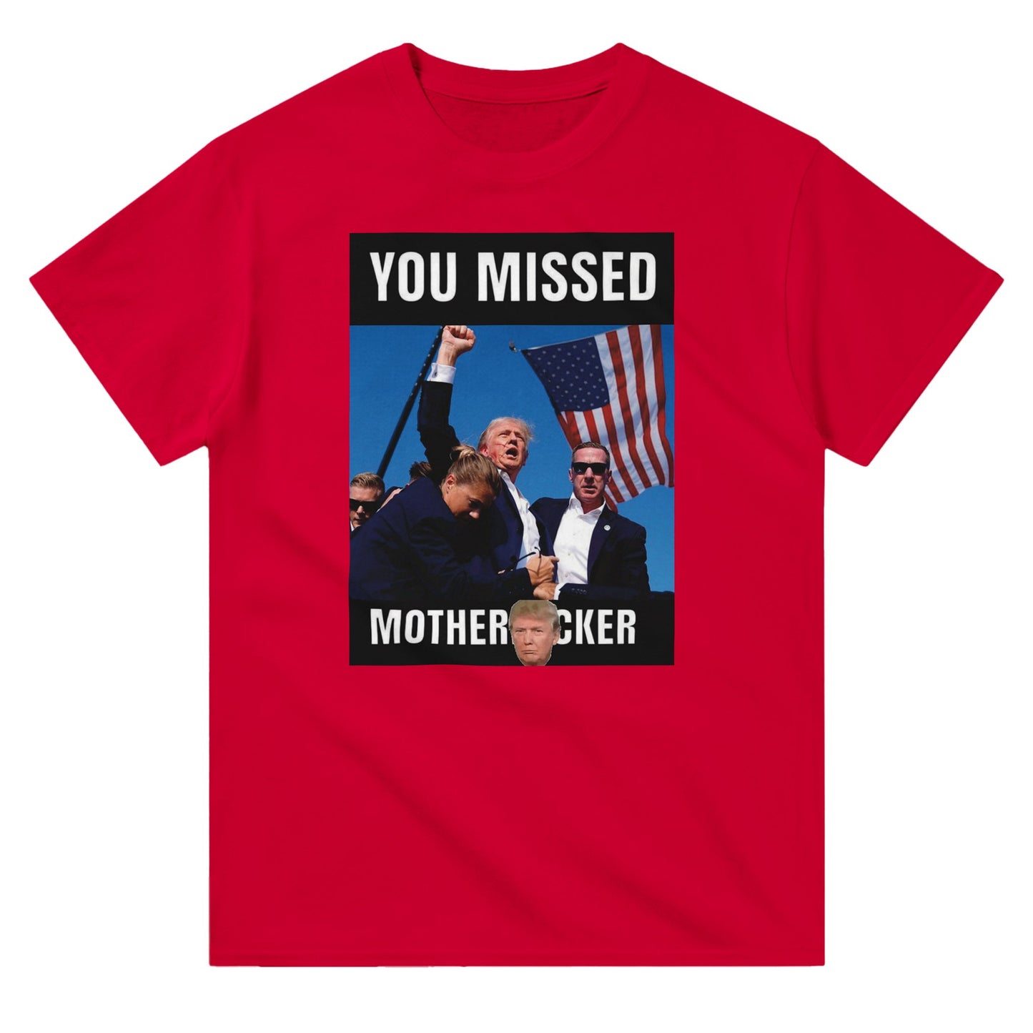 Trump T - shirt "You Missed" - The Girly Things